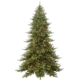 7.5ft. Pre-Lit Flocked Royal Majestic Spruce Artificial Christmas Tree, Clear Lights